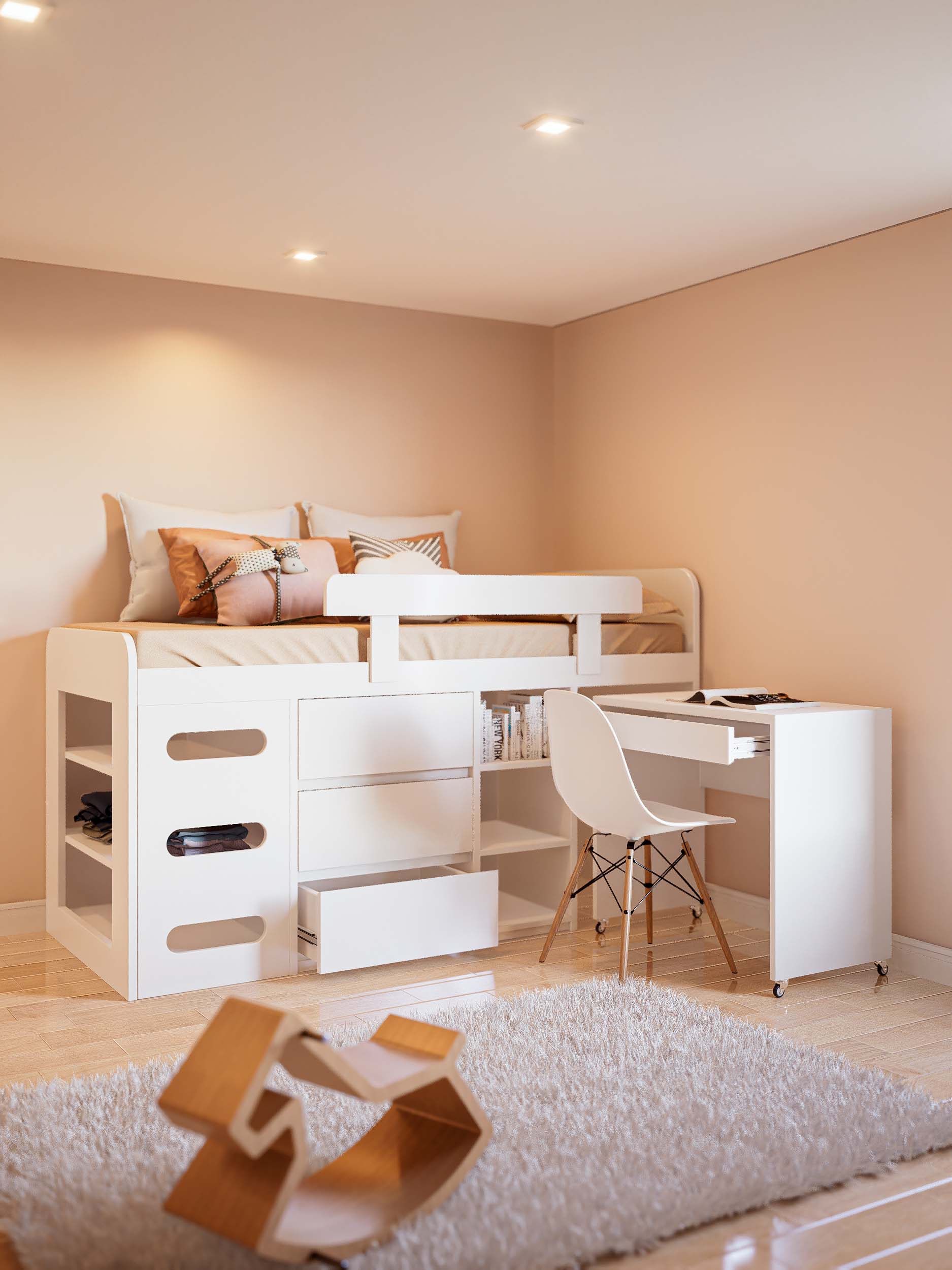 CAMA VERSATIL BLANCO 1