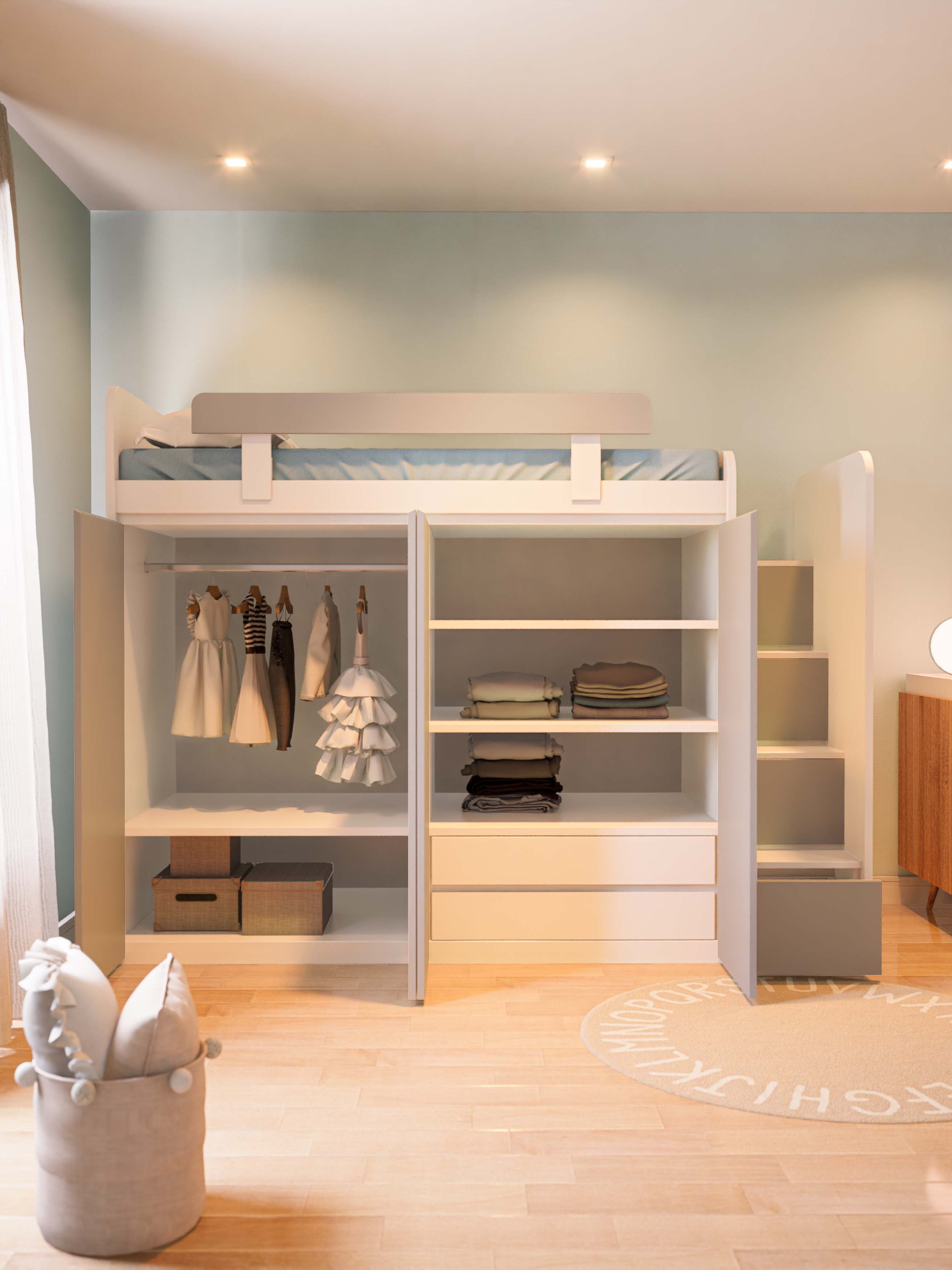 CAMA PLACARD COMPLETO GRIS3