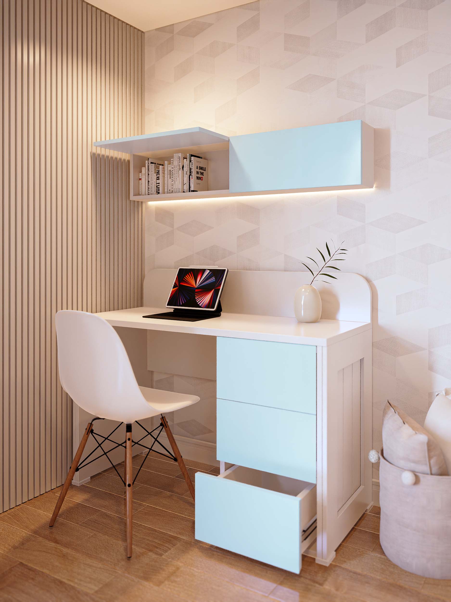 ESCRITORIO CELESTE